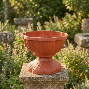 Obal na květináč Truhlík DAILY INTERNATIONAL HOME PETUNIA 440 terakota