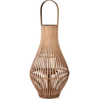 Svícen Lucerna LEVI 80 cm hnědá