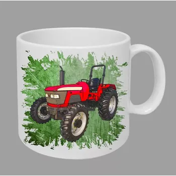 Moon River Mahindra 5530 hrnek s traktorem zelený obsah 330 ml (hrneček traktor)