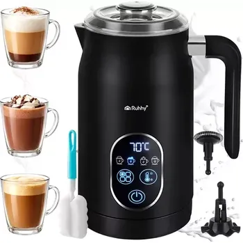 Šlehač mléka Elektrický napěňovač mléka s LED displejem - 500 W