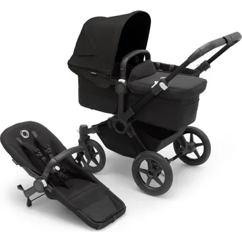 Kočárek Bugaboo Donkey 5 Duo BLACK/MIDNIGHT BLACK