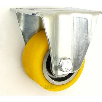 Pojezdové kolečko Polyuretanové kolo 80 mm pevná vidlice