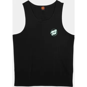 Pánské tílko Santa Cruz Tílko Santa Cruz, Vest Partial Dot Vest black/mint 2026 Velikost: M