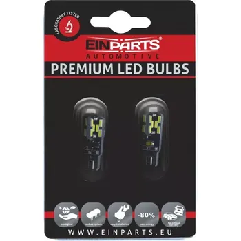 Povinná bezpečnostní výbava EPL26 LED žárovky W5W (24 x SMD 4014) 6000K CANBUS