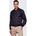Pánská bunda BOSS Black H-Hanry-BMB-B1 50474269 modrá Velikost: 50