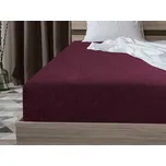 Froté prostěradlo EXCLUSIVE vínové 160x200 cm