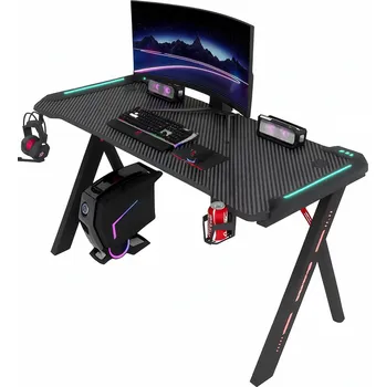 Jídelní stůl Herní stůl BG03 černý 120 cm