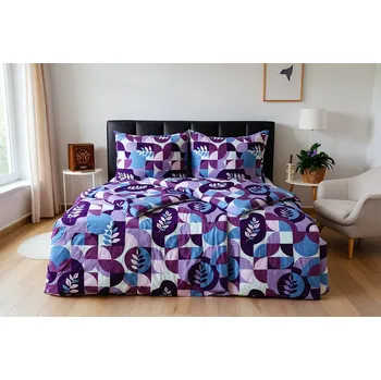 Povlečení Povlečení mikrosatén SAFA fialové