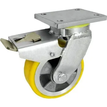 Pojezdové kolečko Polyuretanové kolo 125 mm otočná vidlice