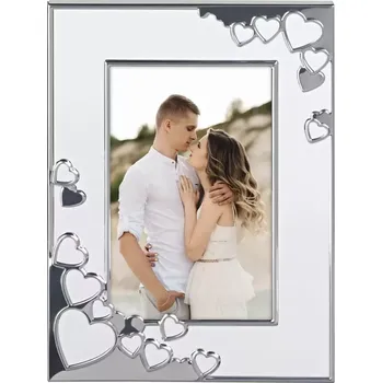 Rám na obraz Hama portrétový rámeček VALENTINE, 13x18 cm, bílá