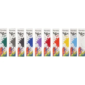 Barva na vlasy Fanola Free Paint semipermanentní barva 60ml Barva: Fanola FP barva Flash Yellow 60ml