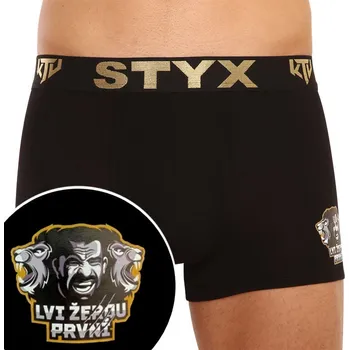 Pánské oblečení Pánské boxerky Styx / KTV sportovní guma černé - černá guma (GTCL960) L Možnost vrácení zboží ZDARMA do 120 dnů!