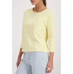 Mikina Monari 410174 s emblémem žlutá Velikost: 38