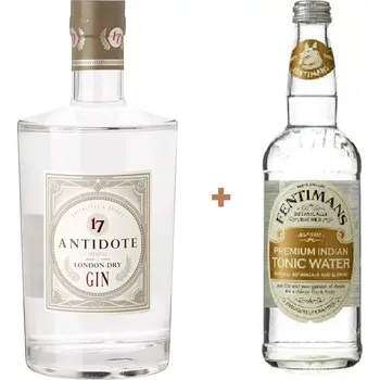 Gin Antidote London Dry Gin 40% 0,7l + Fentimans Premium Indian Tonic 0,5l