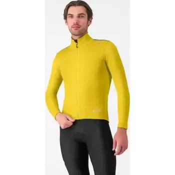 Cyklistická bunda Castelli Espresso Air Jacket pánská bunda Mango Mojito vel. L