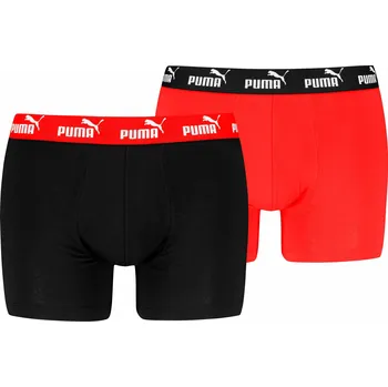 Boxerky Pánské boxerky Puma ELEMENTS BASIC BOXER (2-PACK) 938753-13 - S | UK 5,5 | US 8