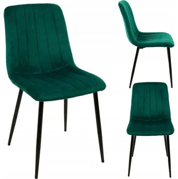 Jídelní židle Furnitex | Židle K17-FX velvet zelená K17-FX ZIELONE