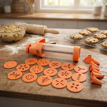 Cukrářský dekorátor s rukojetí ODELO LARS oranžový 24 ks