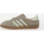 Tenisky adidas Gazelle Indoor W Silver Pebble/ Linen Green/ Gum5 EUR 41 1/3