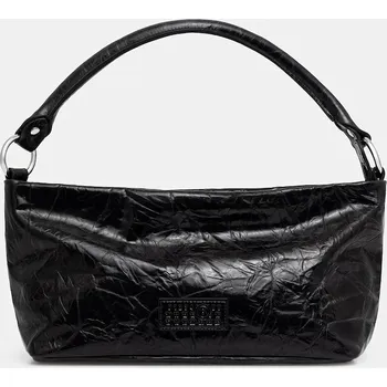 Kabelka MM6 Maison Margiela kožená kabelka, ONE SIZE, černá, 99X