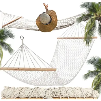 Zahradní nábytek Verk Group ZAHRADNÍ HOUPACÍ SÍŤ S RÁMEM A HOUPACÍ SÍTÍ