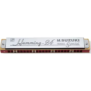 Dechový nástroj Suzuki SU-24 HM F Humming Harmonika tremolo