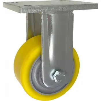 Pojezdové kolečko Polyuretanové kolo 100 mm pevná vidlice