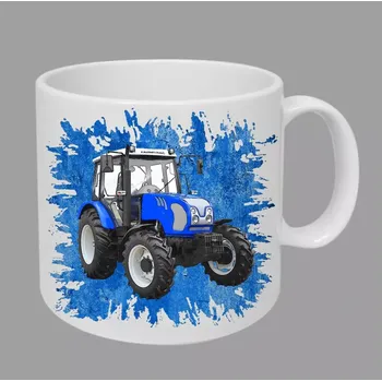 Moon River Farmtrac 675 hrnek s traktorem modrý obsah 330 ml (hrneček traktor)