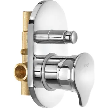 Umyvadlo Effepi BELINDA podomítková sprchová baterie, 2 výstupy, chrom, II. jakost, 12188-01_QM-01