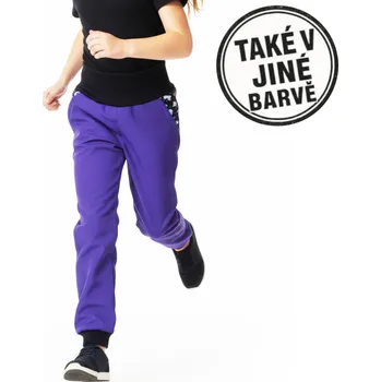 Chlapecké kalhoty Dětské softshellové kalhoty s fleecem, Světlušky, 3 barevné varianty (Pohodlné, nepromokavé a prodyšné kalhoty pro aktivní děti)