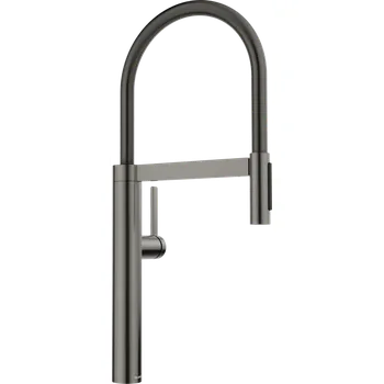 Zažijte bezkonkurenční pohodlí s BLANCOCULINA-S II. Její vysoký oblouk a pružná kovová hadice zajišťují optimální rozsah pohybu, takže s ní bez námahy zvládnete různé kuchyňské úkoly. Funkce duálního proudu umožňuje snadné přepínání mezi čistým proudem a 