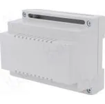 Kryt na přípojnici DIN Y 89mm X 107mm Z 65mm ABS šedá