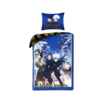 Povlečení Halantex Povlečení - Jujutsu Kaisen (JJK-2789BL) 140x200, 70x90 (100% Polyester)