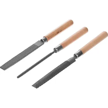 Japonská sada rašplí na dřevo SK11 - 3 kusy