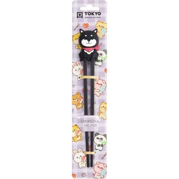 Sada nádobí Tokyo Design Studio Children Chopsticks Shiba Black 22cm 33310 6/240