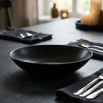 Talíř Hluboký talíř ODELO ESMENE 20 cm černý