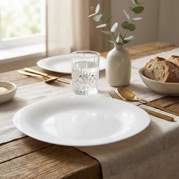 Talíř Jídelní talíř ODELO KADEN 24 cm bílý