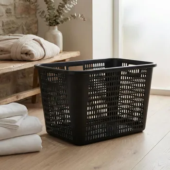 Koš na prádlo Koš na prádlo ODELO 65 l černý