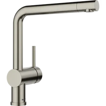 Baterie LINUS je ztělesněním minimalistického designu, který se vyznačuje elegantními liniemi a funkčním tvarem. Vysoká výtoková trubice zajišťuje bezproblémové plnění i těch největších nádob, zatímco rozsah otáčení 360° nabízí výjimečnou flexibilitu pro 