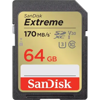 Paměťová karta sanDisk SDXC UHS-I U3 64GB SDSDXV2-064G-GNCIN