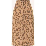 Monari Dámská Džínová Sukně, koňaková / černá, 42