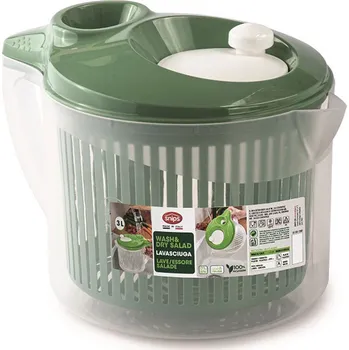 Cedník a síto Snips Odstředivka na salát Wash&Dry 3l zelená