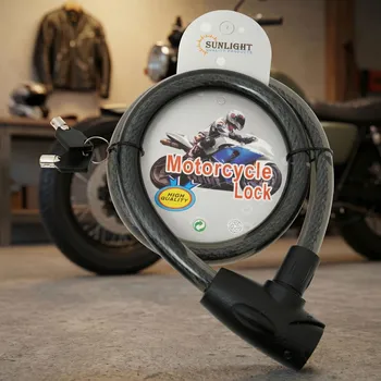 Skříňka na klíč Zámek na kolo a skútr s klíči SUNLIGHT černý