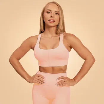 Podprsenka BeastPink Sportovní podprsenka Sense Pink S růžová