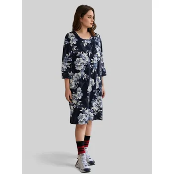 Dámské šaty Květovaná tunika pro baculky