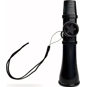 Kazoo ve tvaru flétny - černá barva