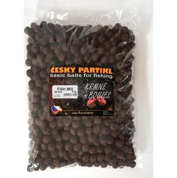 Boilies Český Partikl Boilies krmné Fish MIX Ø 20 5 kg