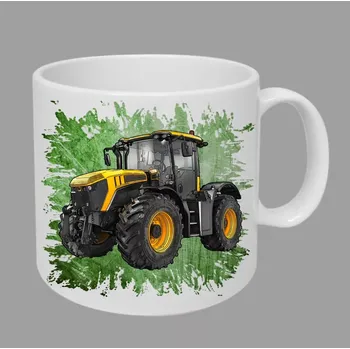 Moon River JCB Fastrac 4220 hrnek s traktorem zelený obsah 330 ml (hrneček traktor)
