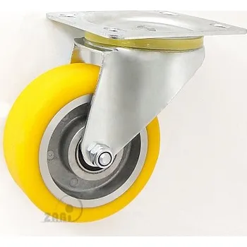 Pojezdové kolečko Polyuretanové kolo 100 mm otočná vidlice