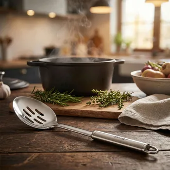 Příbor Naběračka děrovaná nerezová ODELO KANDI 33 cm